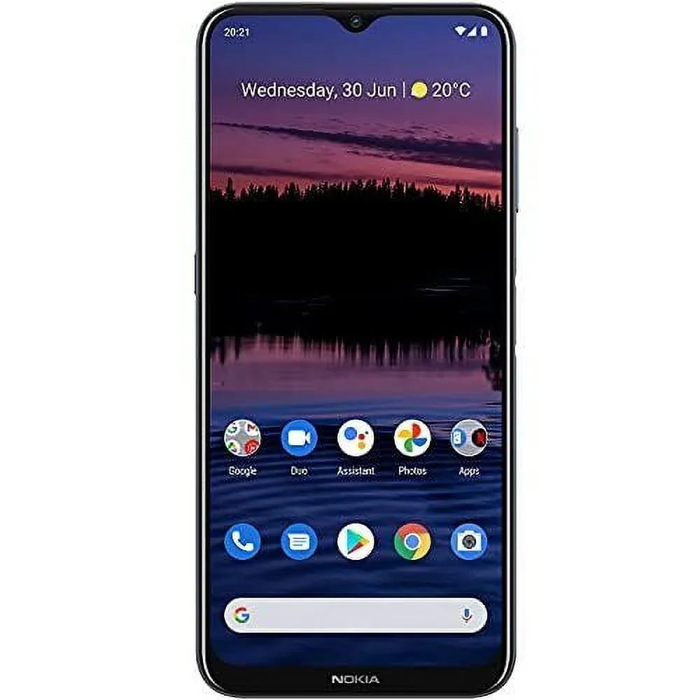 Nokia G20 | Android 11 | Unlocked Smartphone | 3-Day Battery | Dual SIM | US Version | 4/128GB | 6.52-Inch Monitor | 48MP Quad Camera | Polar Night