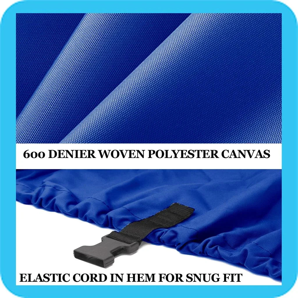 BLUE, GREAT QUALITY BOAT COVER Compatible for Sea Ray 230 Select 1996 - 2005 2006 2007 2008 2009 2010 2011 2012