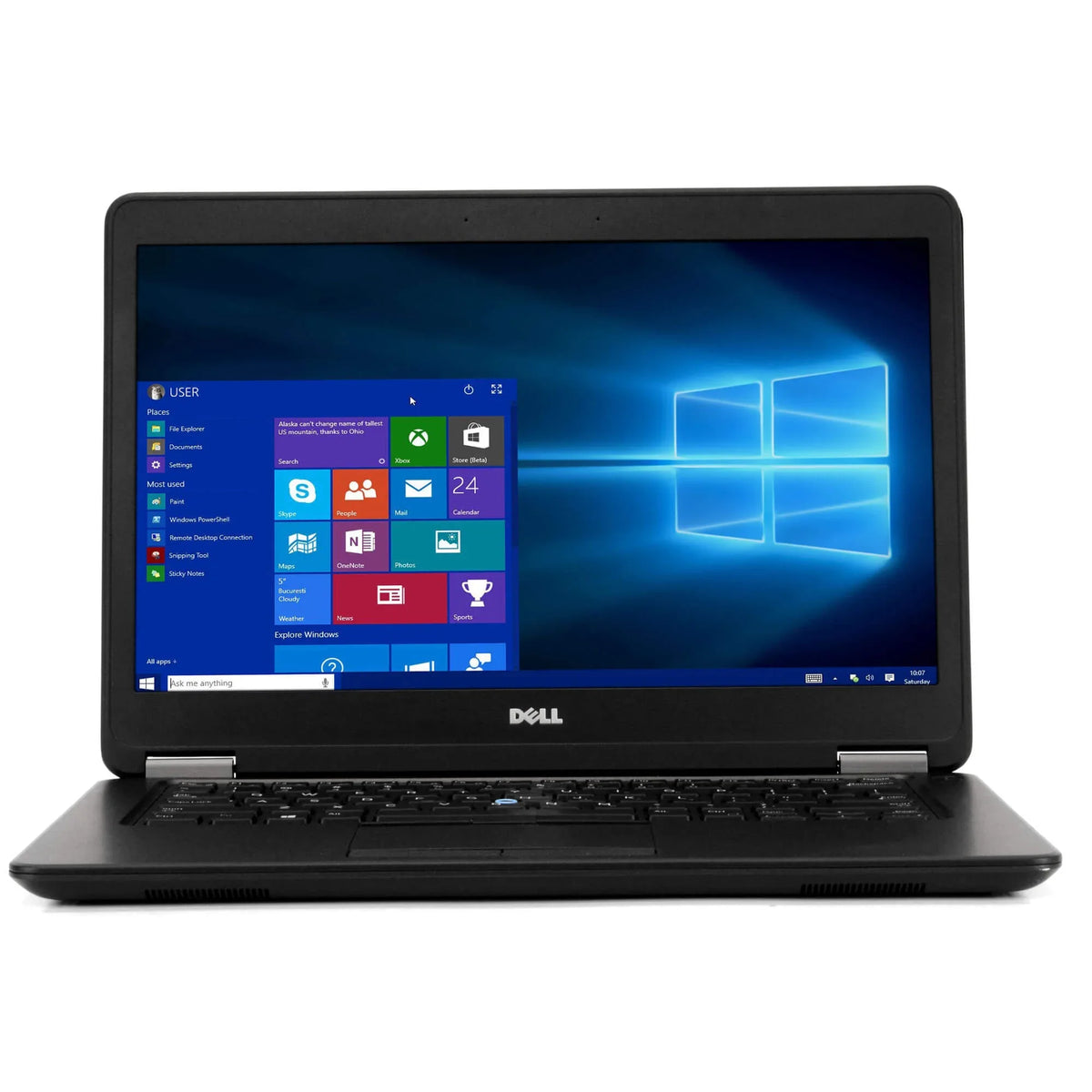 Latitude E7450 Notebook Computer, 2.90 GHz i5 Dual Core Gen 5, 4GB DDR3 RAM, 120GB Solid State Drive (SSD) SSD Hard Drive, Windows 10 Professional 64Bit, 14" Monitor Pre-owned