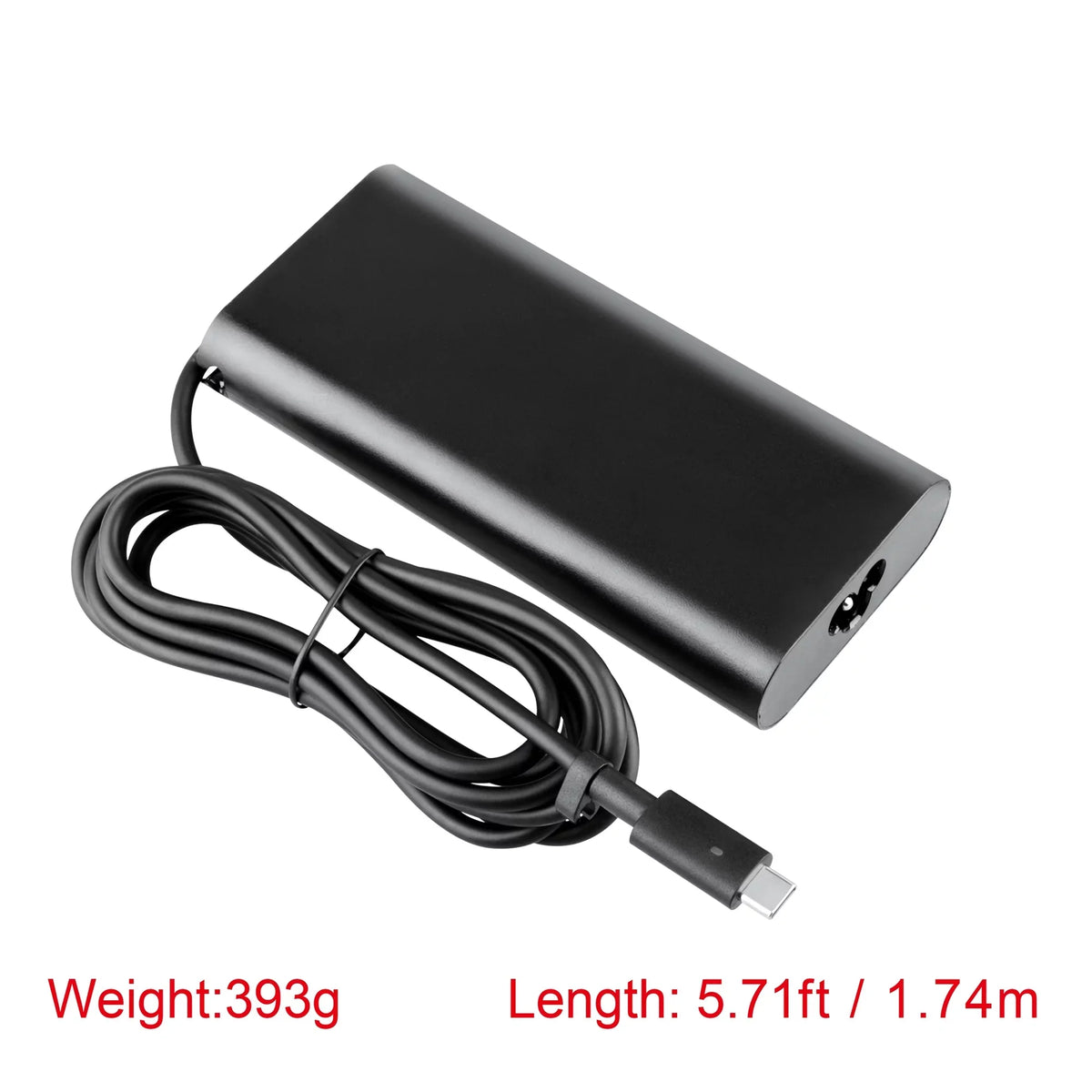 PKPOWER 130W USB C Adapter Charger For XPS 13 7390 9350 9360 9365 9370 9333 2-in-1