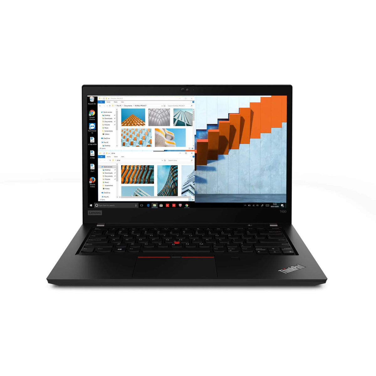ThinkPad T490 Notebook 14" FHD IPS 300 nits, i7-10510U, UHD Graphics, 16GB, 512GB SSD, 3 YR Depot/Carry-in Warranty