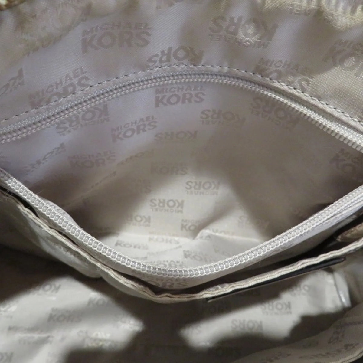 Pre-Owned Michael Kors MK Signature Small Satchel 2WAY Bag Shoulder Boston Women (Good)