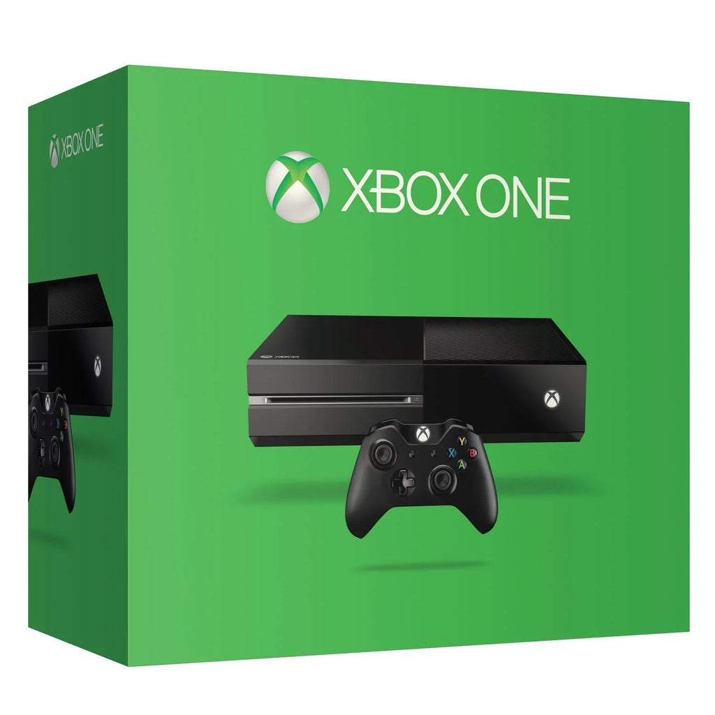 Xbox One Original 500GB Gaming Console Black With Headset BOLT AXTION Bundle Pre-owned